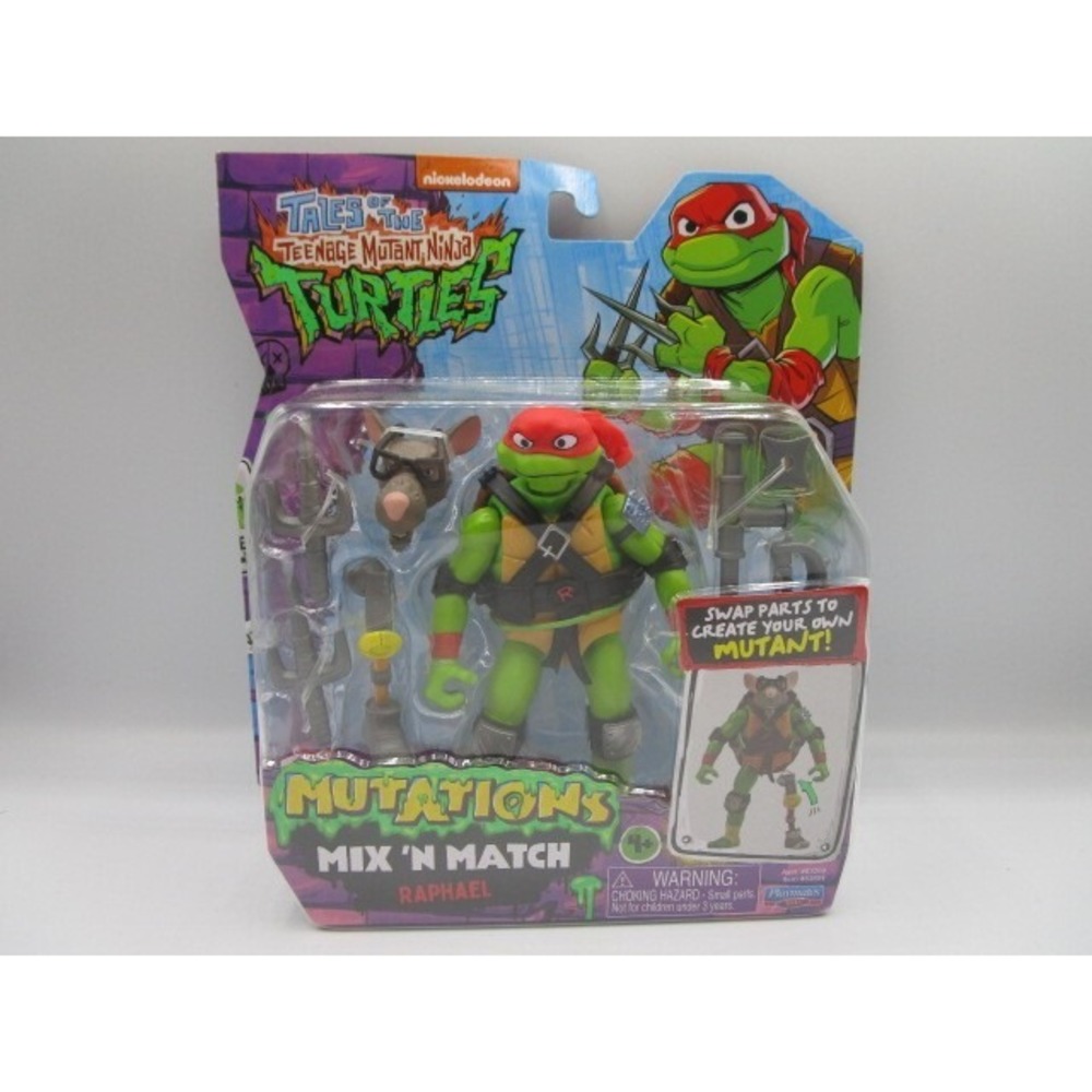 Teenage Mutant Ninja Turtles Mutations Mix 'N Match Raphael 4.5" Action Figure